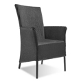 Lloyd Loom of Spalding Boston Dining Chair With Arms And Flat Seat C039